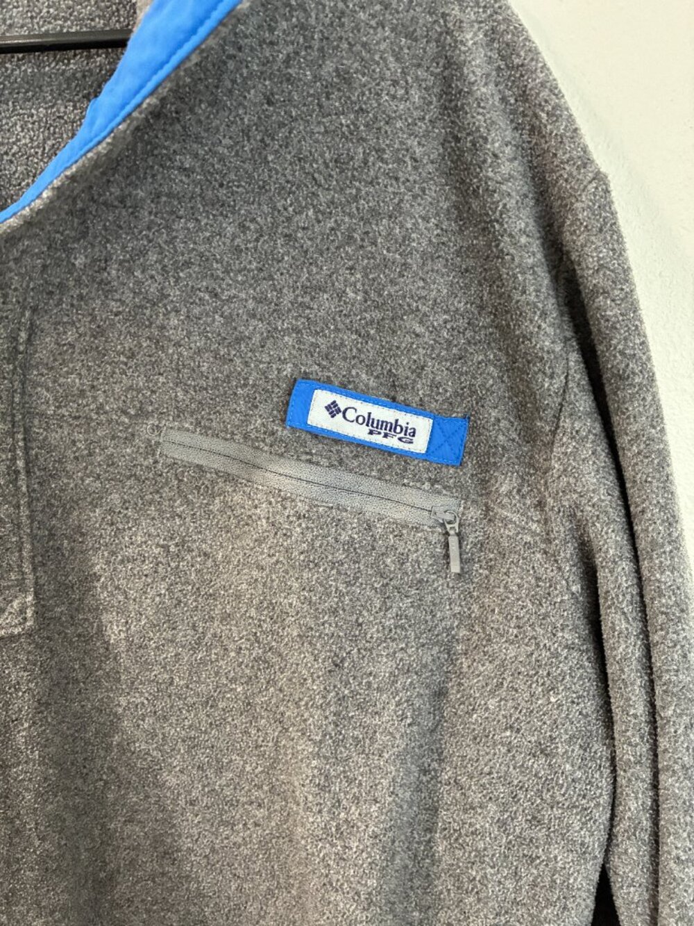 Columbia Fleece Jacket/pullovert - Picture 3 of 6
